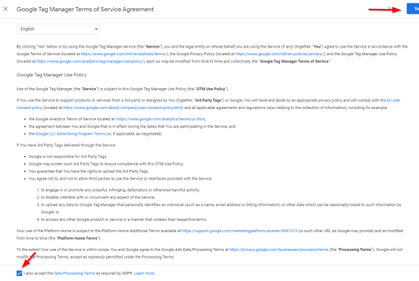 google tag manager tool